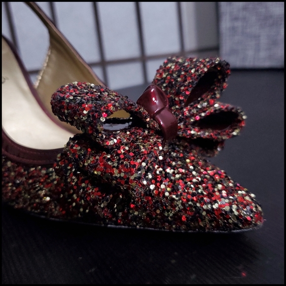 J. Reneé - Glitter slingbacks - Picture 2 of 7